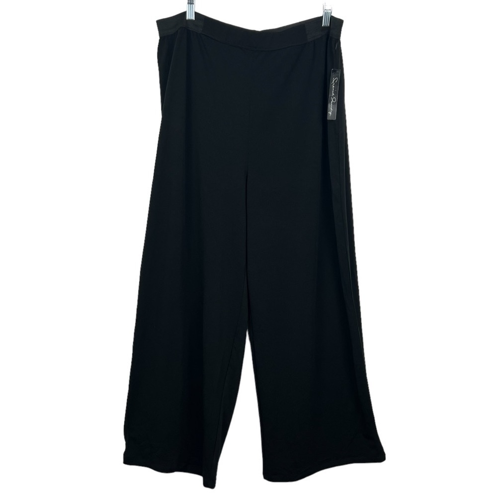 French Laundry Black Wide Leg Pants NWT 3X